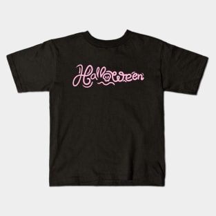 Halloween - Hand Lettering Kids T-Shirt